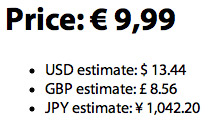 Currency conversion