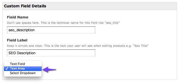 Custom Field Type