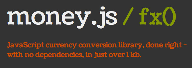 Money.js - Currency Conversion