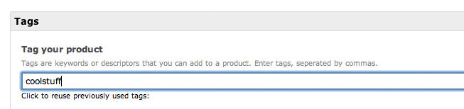 tags